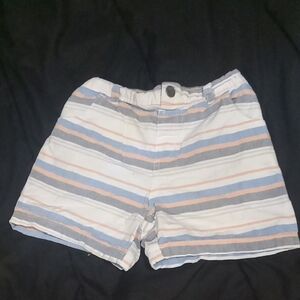 Garanimals Striped Kids Shorts - Blue, White, Gray